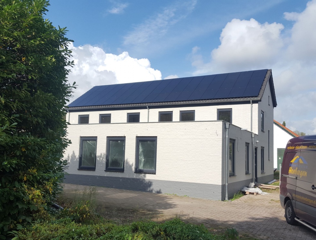 Verbouwing oud Rabobank kantoor