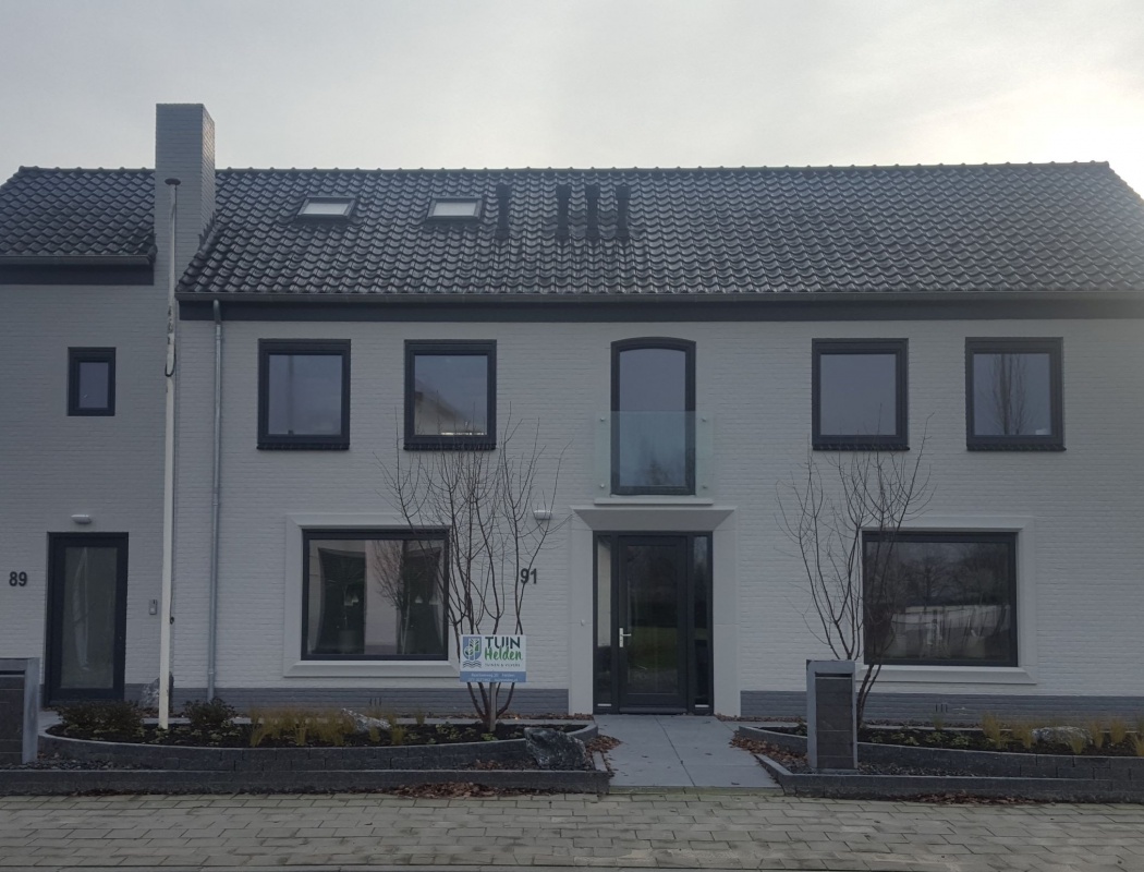 Verbouwing oud Rabobank kantoor